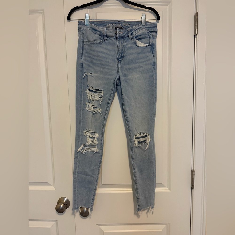 American Eagle Next Level Stretch Jegging 
Size 4 Short